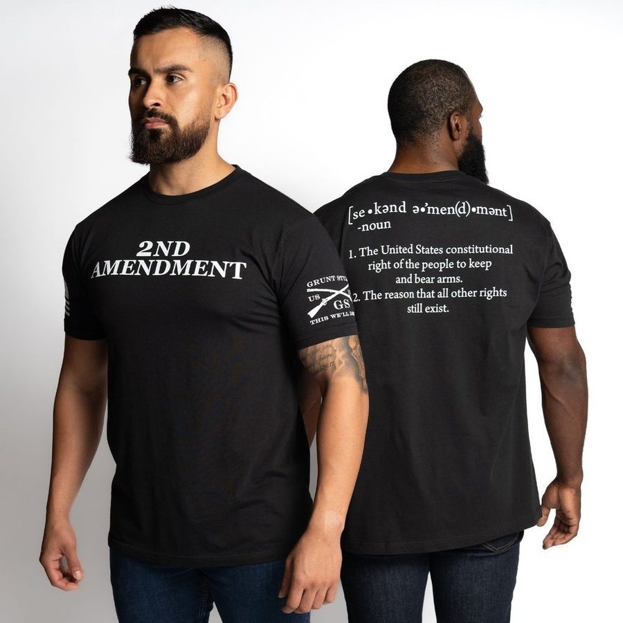 Grunt Style Tshirt - 2A Defined T-Shirt - Black