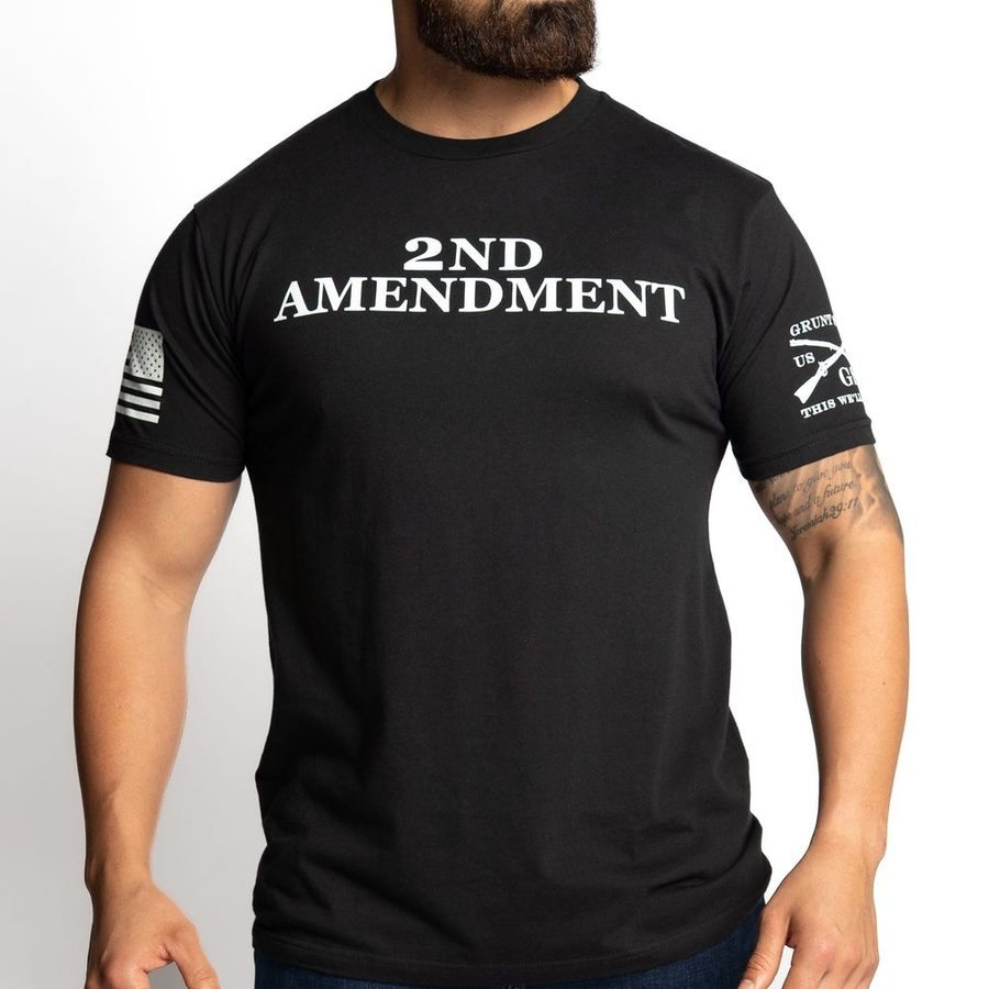 Grunt Style Tshirt - 2A Defined T-Shirt - Black