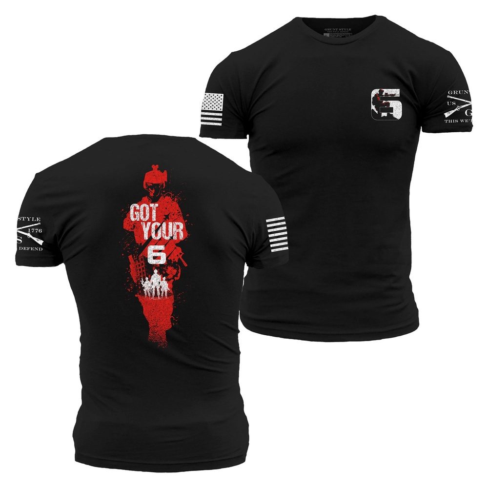 Built For The Battlefield T-Shirt - Black