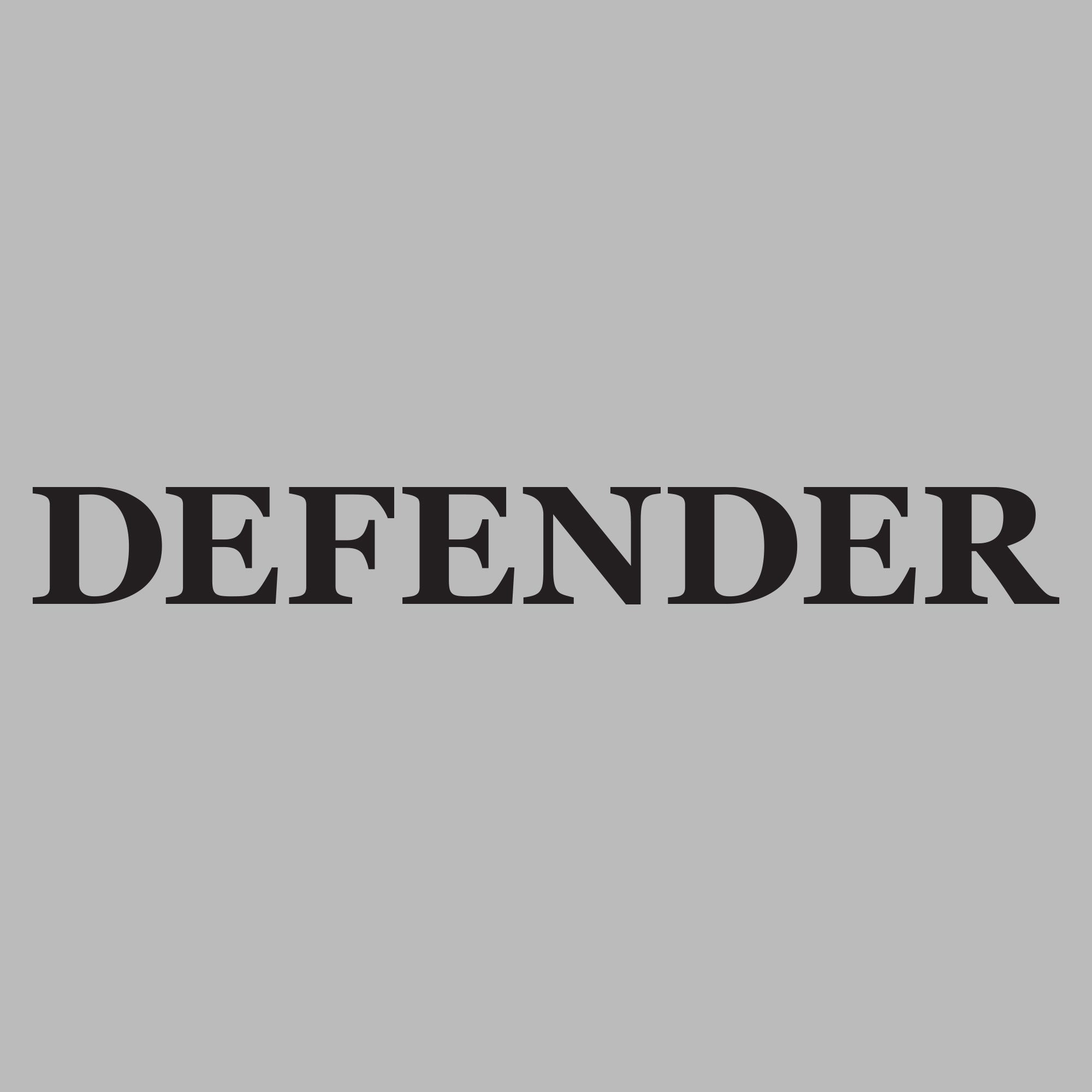 Grunt Style Tshirt - Defender Defined T-Shirt - Dark Heather Gray